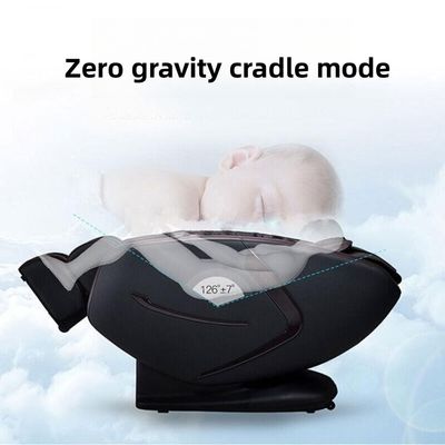 검은 마사지 의자 2024 스마트 온 몸 전기 자동 물리 치료 마사지 건강 웰빙 마사지 침대