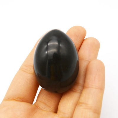 자연 어두운 녹색 인증 중형 뚫린 네프리트 자이드 요니 알 40*30mm