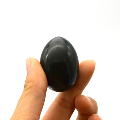자연 어두운 녹색 인증 중형 뚫린 네프리트 자이드 요니 알 40*30mm