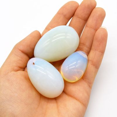 오팔라이트 요니 달걀 골반 케겔 운동 자이드 달걀 질 근육 강화 및 크리스탈 볼 마사지