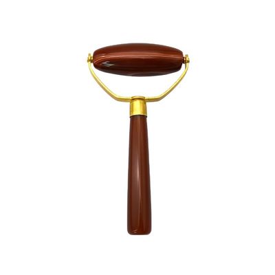 아가트 얼굴 구아 샤 롤러 몸 피부 관리 돌 얼굴 마사저 여성 스트레스와 눈 부풀이를 완화하기 위해