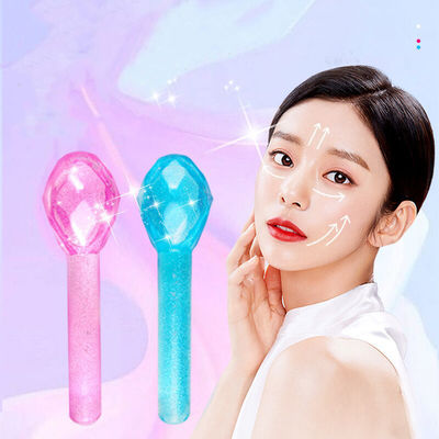 콜드 페이스 글로브 아이스 볼 얼굴 마사저 붓은 눈과 어두운 원 다이아몬드 모양 로고 사용자 정의 로고 사용 가능
