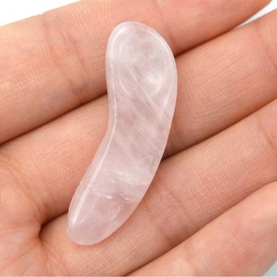 천연 눈 크림 스파툴라 스틱 얼굴 마사저 로즈 쿼츠 화장품 스파툴라