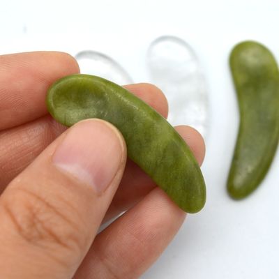 천연 눈 크림 스파툴라 스틱 얼굴 마사저 로즈 쿼츠 화장품 스파툴라
