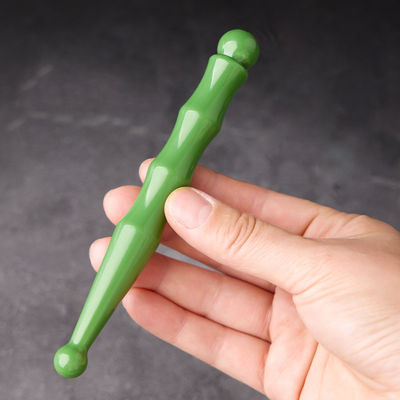 14얼굴 마사지 및 림프 자극 도구를 위해.5cm 樹脂 이중 머리 아쿠포인트 스틱