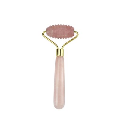 얼굴 마사지 도구 피부 관리 및 마사지 도구에 대한 100% 천연 로즈 쿼츠 구아 샤 자이드 롤러