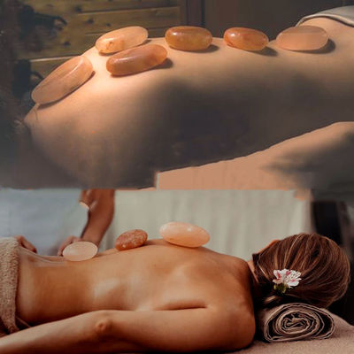 250g 자연 히말라야 장미 소금 비누 미용실 SPA 에센셜 오일 수작업 스크래핑 마사지 차가운 뜨거운 압축 돌