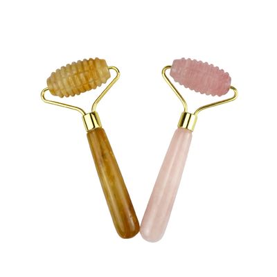 얼굴 마사지 천연 로즈 쿼츠 자이드 롤러 100% 크리스탈 얼굴 및 눈 마사지 뷰티 제품