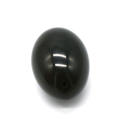 달걀 모양 네프라이트 케겔 자이드 달걀 천연 보석 요니 달걀 40*30mm