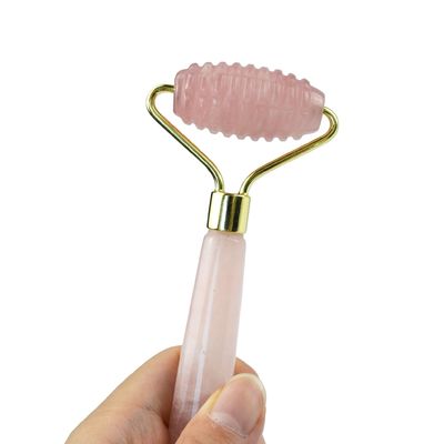 얼굴 마사지 천연 로즈 쿼츠 자이드 롤러 100% 크리스탈 얼굴 및 눈 마사지 뷰티 제품