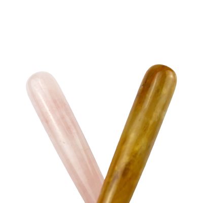 얼굴 마사지 천연 로즈 쿼츠 자이드 롤러 100% 크리스탈 얼굴 및 눈 마사지 뷰티 제품