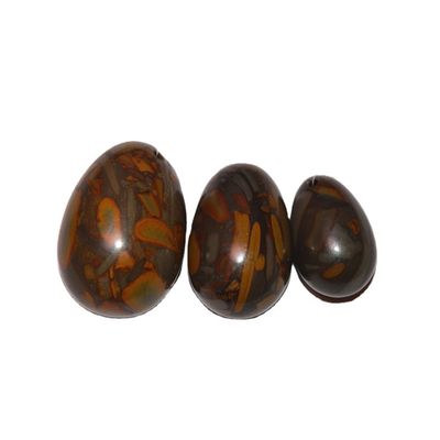 건강 관리 OEM ODM 및 기술용으로 닦은 전통적인 자연 원시 Nuwa Stone Jade Yoni 계란