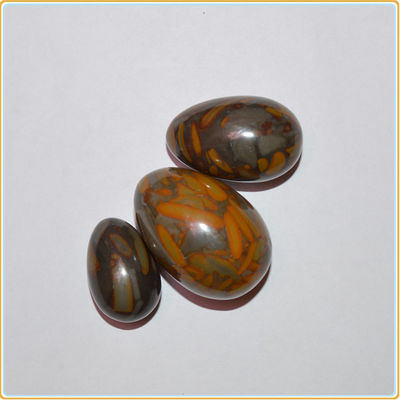 건강 관리 OEM ODM 및 기술용으로 닦은 전통적인 자연 원시 Nuwa Stone Jade Yoni 계란