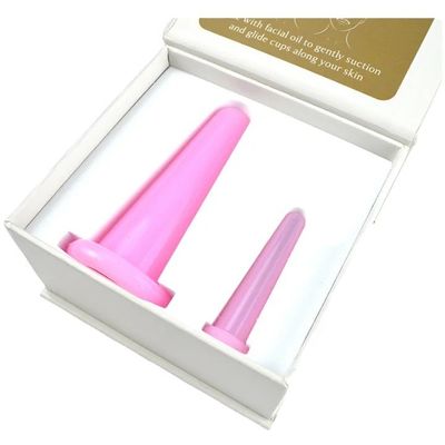 피부 관리 스파의 주름 제거 치료에 필요한 실리콘 흡입 컵 세트