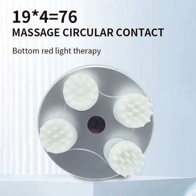 세라믹 헤드 마사저 2024 완전 자동 무선 미니 마사저 메리디언 건강 관리 헤어 브러쉬 머리 마사지 휴식 도구