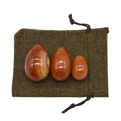 지역 특징 요니 달걀 카네일리안과 레드 자이드 달걀 질 운동 45*30mm