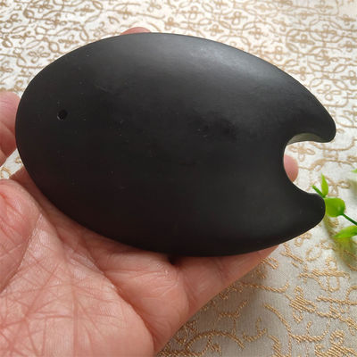 뜨거운 마사지 에너지 스톤 비안 스톤 구아 샤 도구 12*8.5*2.5cm 차원 온몸 온화 치료
