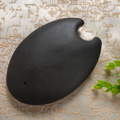 뜨거운 마사지 에너지 스톤 비안 스톤 구아 샤 도구 12*8.5*2.5cm 차원 온몸 온화 치료