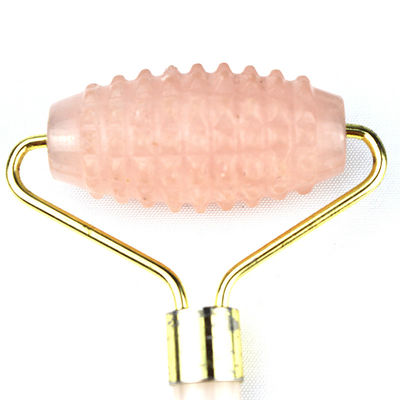 얼굴 마사지 천연 사설 레이블 크리스탈 로즈 쿼츠 분홍색 Guasha Gua Sha 마사지 얼굴 마사지 도구에 대한 자이드 롤러