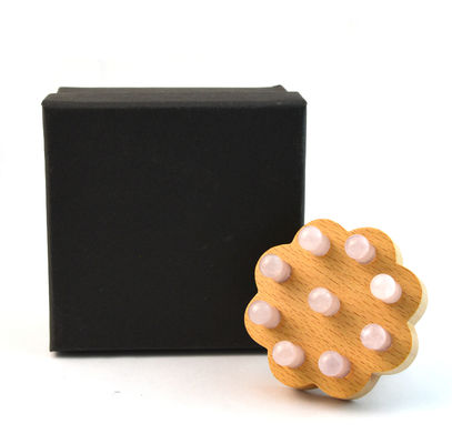 로즈 쿼츠 머리 마사지 빗자리 머리 헤어 케어 자이드 마사지 머리 브러쉬 몸 마사지 휴식 머리 마사지 장비