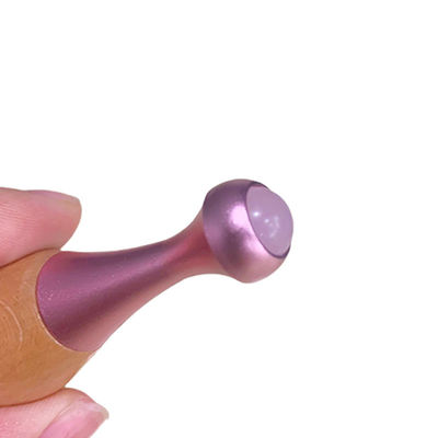 목조 손잡이 자이드 마사지 롤러 얼굴 구아 샤 마사지 스틱 및 눈 크림 흡수를 촉진하기위한 눈 관리 도구