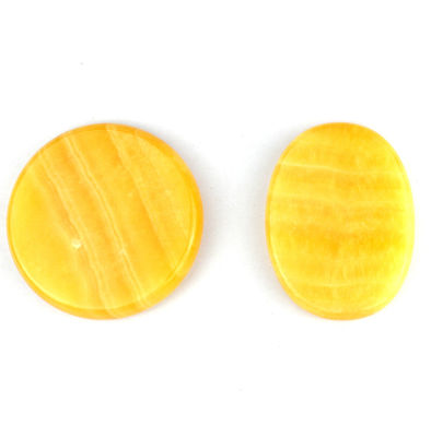 스파 핫 마사지 에너지 스톤 8*8cm 크기 모든 종류의 크리스탈 재료 OEM / ODM 받아 들인다