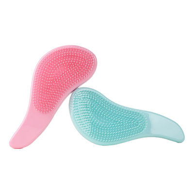 2 사이즈 순수한 색상 머리 마사지 Comb 항 정적 인 헤어 케어 브러쉬 Detangle 샤워 헤어 브러쉬 Comb 머리 마사지 Comb