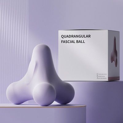 TPE 4 코너 솔 마사저 근육 이완 및 구아 샤 기능을 위한 마사지 공