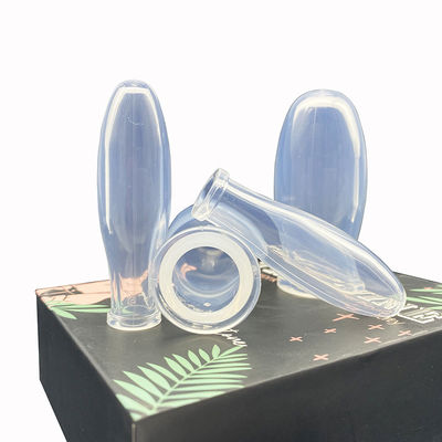 4pcs 디자인 투명한 실리콘 얼굴 컵 키트 진공 실리콘 치료 마사저 몸 컵 세트 몸을 개선