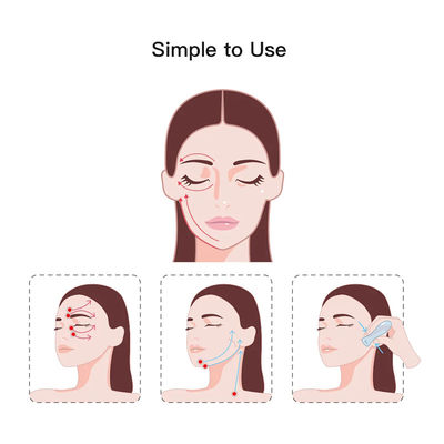 4pcs 디자인 투명한 실리콘 얼굴 컵 키트 진공 실리콘 치료 마사저 몸 컵 세트 몸을 개선