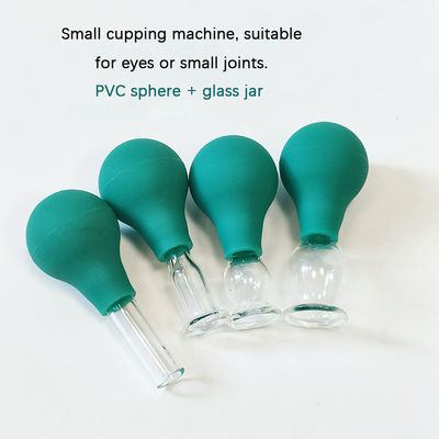 림프 배수 및 셀룰라이트 감소를 위해 사용자 정의 가능한 PVC 진공 얼굴 마사지 컵