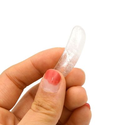 3.8*1.3*0.4cm 천연 크리스탈 눈 크림 스푼 스틱 눈 마사지