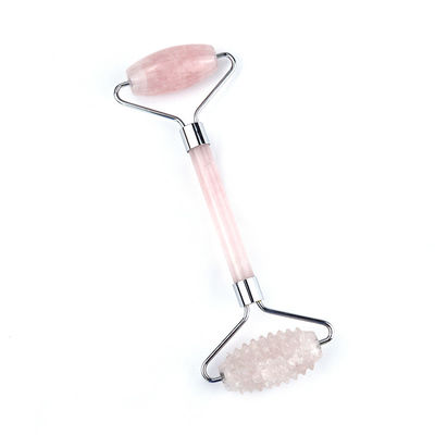 로즈 쿼츠 얼굴 Guasha 마사지 롤러 얼굴 Gua Sha 뷰티 리프트 마사지 도구 살림 및 노화 방지 혜택
