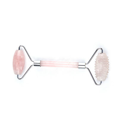 로즈 쿼츠 얼굴 Guasha 마사지 롤러 얼굴 Gua Sha 뷰티 리프트 마사지 도구 살림 및 노화 방지 혜택