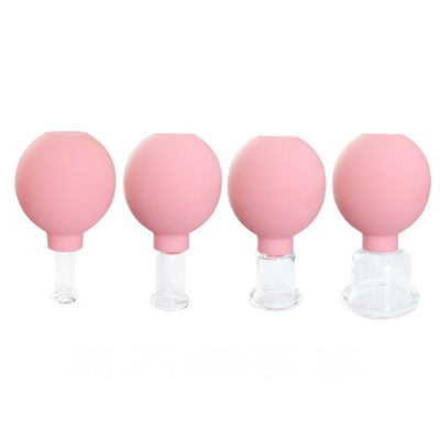 4Pcs PVC 흡수 진공 마사지 용기 진공 컵 치료 세트 건강을 위해 건강을 개선하기 위해