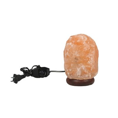 USB 커스터마이징 가능한 단단한 목재 기반 히말라야 소금 램프