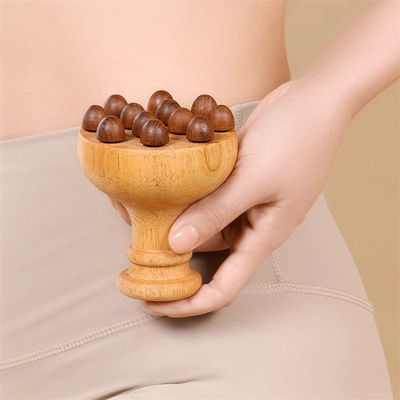전체 몸 마사지 오크 핸들 몸 메리디안 마사지 브러쉬 몸 구아 샤 마사지 머릿머리 마사지 빗과 에어백