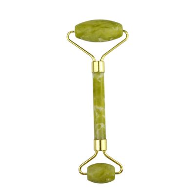 얼굴 마사지 장비 천연 Xiuyan Jade 얼굴 롤러 100% 천연 Jade 마사저 아름다움 도구 및 피부 관리를 위해