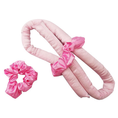 열 을 받지 않는 실크 롤러 를 사용 하여 힘 을 쓰지 않고 아름다운 머리카락 을 얻으십시오.