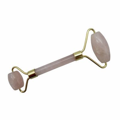 Perfecore Jade Roller Beauty Rose Quartz Guasha Roller Face Neck Guasha Massage Tool Stone for Handmade Craft and Skin Care (전수화 된 자이드 롤러 뷰티 로즈 쿼츠 구아샤 롤러 얼굴 목구멍 구아샤 마사지 도구