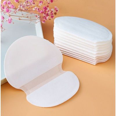 흰색 일회용 팔꿈치 아래 팔꿈치 흡수 패드 11*9.5cm/12.5*9.5cm/12.5*11cm에 대한 면화 땀 방지 패드