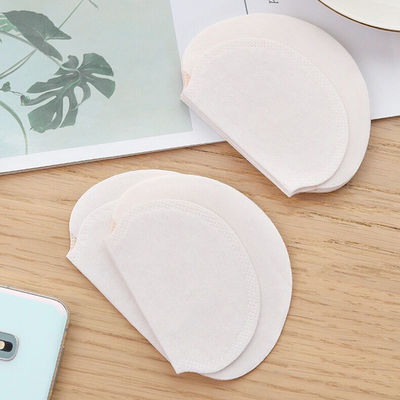흰색 일회용 팔꿈치 아래 팔꿈치 흡수 패드 11*9.5cm/12.5*9.5cm/12.5*11cm에 대한 면화 땀 방지 패드