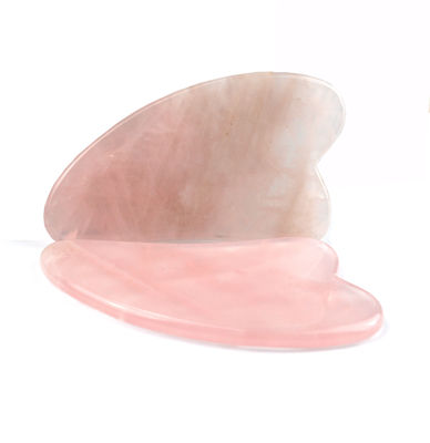 얼굴 목 마사지 및 뷰티 케어용 휴대용 천연 자이드 구아 샤 스크래퍼