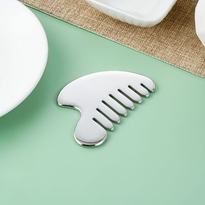 스테인리스 스틸 구아 샤 돌 머리 마사저