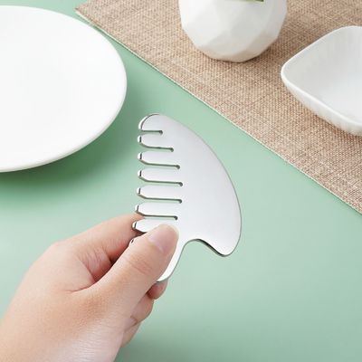 스테인리스 스틸 구아 샤 돌 머리 마사저