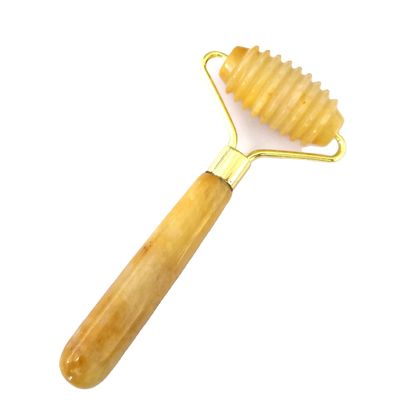 녹색 천연 톱니 보석 자이드 가샤 롤러 얼굴 마사지 개인화 된 아름다움 개인화 된 마사지 포장