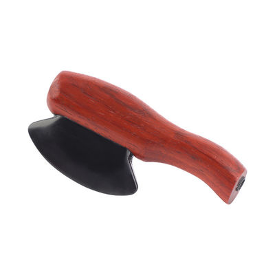 15*5.7cm 전기 열 비안 스톤 구아 샤 도구 메리디안 마사지 및 모크시부션 치료