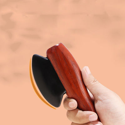 15*5.7cm 전기 열 비안 스톤 구아 샤 도구 메리디안 마사지 및 모크시부션 치료
