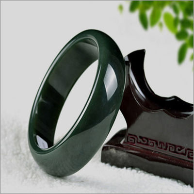 핸드메이드 헤티안 자이드 네프라이트 녹색 팔찌 팔찌 민중 맞춤형 스타일 54-65mm 독특한 자연 디자인