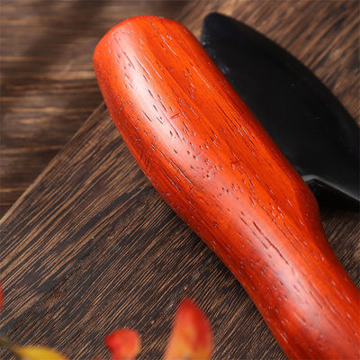 15*5.7cm 전기 열 비안 스톤 구아 샤 도구 메리디안 마사지 및 모크시부션 치료